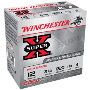With its high brass design and superior engineering, it stands out as a dependable option for any hunter. winchester super x 12 gauge high brass