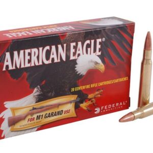 Experience the quality and reliability that Federal is known for, and give your M1 Garand the ammunition it deserves. 30 06 ballistics 150 grain.