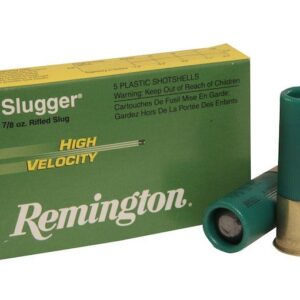 This slug ensures accuracy and effectiveness in every shot, perfect for hunters and those seeking superior stopping power. remington slugger 12 gauge 2 3/4