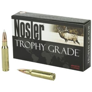 With impressive accuracy, controlled expansion, and high energy transfer, this Nosler Accubond 308 is versatile enough for various hunting applications.