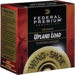Federal Premium Wing-Shok Ammunition 12 Gauge Buffered Copper Plated Shot