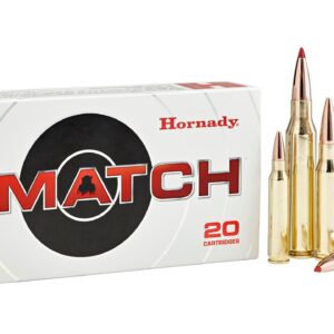 Whether you’re competing, training, or refining your marksmanship, this hornady match 308 ammunition guarantees exceptional accuracy and reliability.