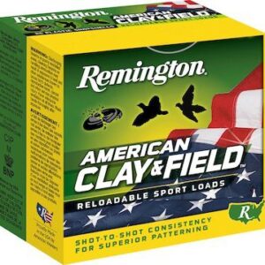 Remington American Clay & Field Ammunition 12 Gauge 2-3/4" is the go-to choice for shooters who demand the best performance. remington 12 gauge