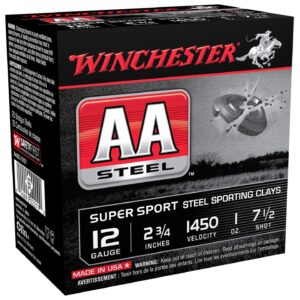 With high-velocity loads, clean-burning powder, and reloadable hulls, the winchester aa super sport is the top choice for clay shooters seeking for results.