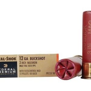 Choose Federal Premium Vital-Shok and experience the difference in performance and quality. Copper Plated Buckshot Online.