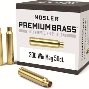 Nosler 300 Win Mag brass is engineered for consistency & precision, making it an excellent choice for competitive shooters who demand high performance.