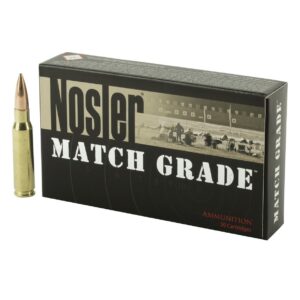 Its superior craftsmanship, premium components, and commitment to accuracy make it an essential addition to your shooting gear. nosler match grade 308