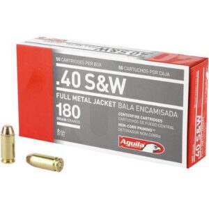 Whether you’re an avid shooter or a beginner looking for reliable practice rounds, the aguila 40 s&w 180 grain offers a dependable and effective solution