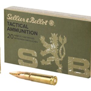 Whether you're honing your skills at the range or engaging in tactical training, this sellier & bellot 300 aac blackout provides the performance. 