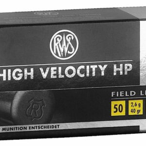 Whether you’re hunting small game or honing your marksmanship, this ammunition ensures every shot counts. rws high velocity hp 22lr