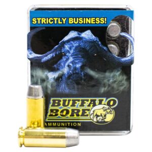 Experience superior stopping power and deep penetration with Buffalo Bore Ammunition Outdoorsman 10mm Auto 220 Grain. 10mm buffalo bore 220 grain