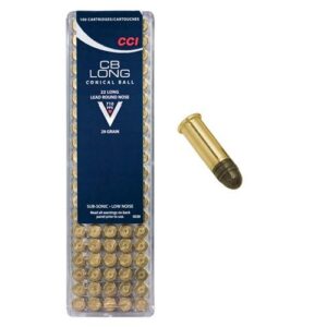 The cci 22 cb long 29 Grain Lead Round Nose is the perfect solution for shooters who need quiet, reliable, and accurate performance.