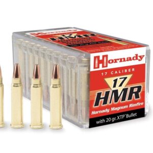 Enhance your hunting experience with Hornady Varmint Express 17 HMR 17 Grain V-MAX ammo & enjoy the perfect combination of accuracy, and performance.