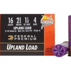 Federal Premium Wing-Shok Ammo 28 Gauge 2-3/4" 3/4 oz Buffered Copper Plated Shot is the ammunition of choice for upland hunters.
