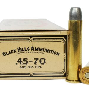 Trust black hills cowboy action 45-70 government ammo 405 grain to deliver the consistency and dependability you need to make every shot count.