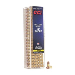 With cci 22 short ammunition reputation for quality, you can trust that each round will deliver consistent performance, shot after shot.