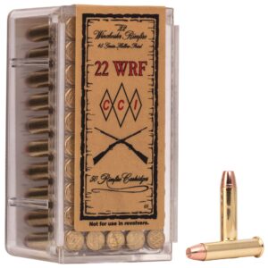 The 22 wrf cci 45 Grain JHP is ideal for small game hunting & target shooting. Its JHP design ensures optimal expansion for hunting.