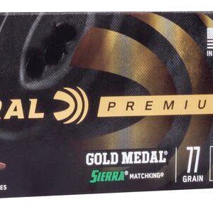 federal premium gold medal .223 Remington Gold Medal Match ammunition is designed to provide premium performance out of any rifle.