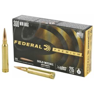 Whether you're competing, hunting, or practising, make every shot count with this exceptional ammunition. federal premium 300 win mag