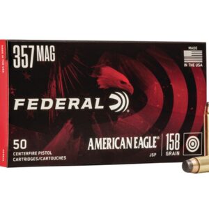 With the trusted reputation of Federal Premium backing it, this JSP ammunition is perfect for your next shooting session or hunting expedition. 357 jsp