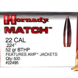 Whether you're a competitive shooter or a dedicated hunter, trust Hornady to provide the reliability & accuracy you need. hornady match bullets 22 caliber