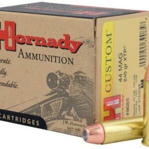 Order Hornady Custom Ammunition 44 Remington Magnum 240 Grain XTP Jacketed Hollow Point Box of 20. 360 buckhammer ammo hornady online