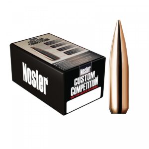 Maximize your performance with nosler custom competition Bullets .45 Caliber (451 Diameter) 185 Grain Jacketed Hollow Point.