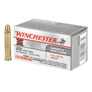 Whether at the range or in the field, this winchester super x 22 wmr ammunition delivers the performance you need to succeed.