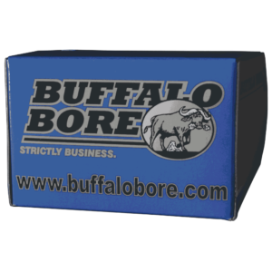 Buffalo Bore Ammunition's 45 colt brass for sale +P 300 Grain Jacketed Flat Nose offers unmatched performance for hunting and self-defense.