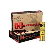 This 20 gauge hornady sst sabot slug 250gr is designed for hunting large game and ensures optimal performance in rifled or smoothbore barrels.