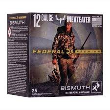 federal premium meateater bismuth density makes it perfect for hunting upland game birds like pheasant and quail. It ensures clean and ethical killing.