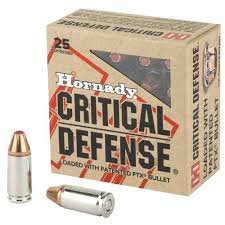 Whether you're carrying it for personal protection or storing it for home defense, hornady critical defense vs duty is best for safety.