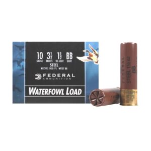 Whether you're targeting ducks, geese, or other waterfowl species, federal speed shok delivers consistent patterns and hard-hitting steel shot.
