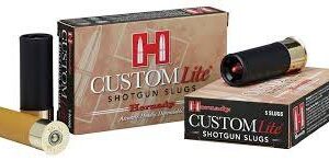 The Hornady Custom Lite Ammunition 12 Gauge 300 Grain Box of 5 is a top-tier choice for anyone seeking reduced recoil without sacrificing performance.