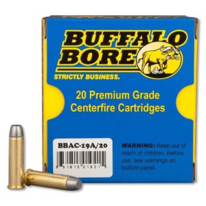 Don’t leave your next outdoor excursion to chance. Order your box today and experience the Buffalo Bore difference. 180 grain 357 magnum