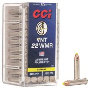 With its explosive expansion, flat trajectory, and premium quality, this cci 22 wmr varmint ammunition will elevate your hunting and shooting experience.