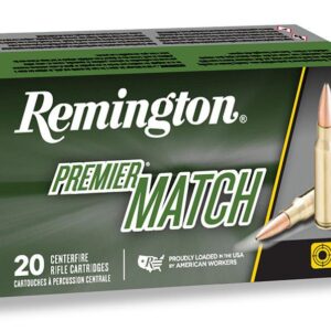 Elevate your shooting experience with Remington Premier Match Ammunition and experience the difference in precision and performance. 308 remington ammo