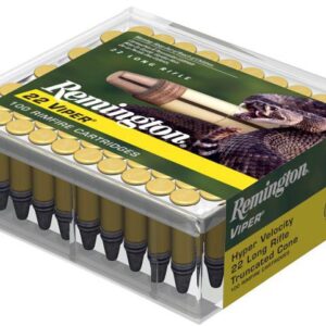 Trust in Remington's legacy of quality and performance, and choose the Viper Hyper Velocity Ammunition for your next shooting adventure. best 22 long rifle