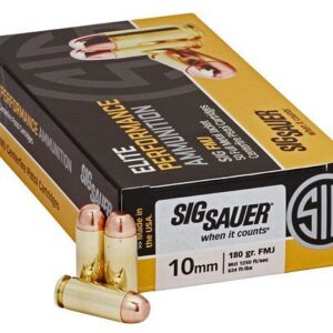 Combining power, accuracy, and reliability, this ammunition is an excellent choice for any shooter. sig sauer 10mm price